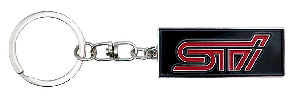 SUBARU STIロゴメタルキーホルダー