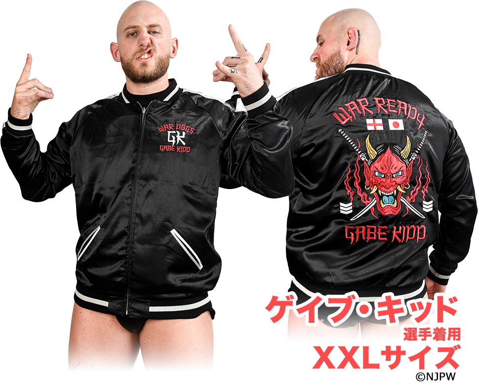 新日本プロレス　スカジャン② シンニチプレミアムストア】棚橋・辻・ゲイブ・TMDK!! 人気の