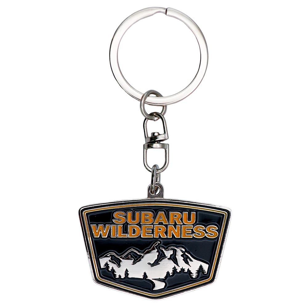 SUBARU WILDERNESSロゴメタルキーホルダー