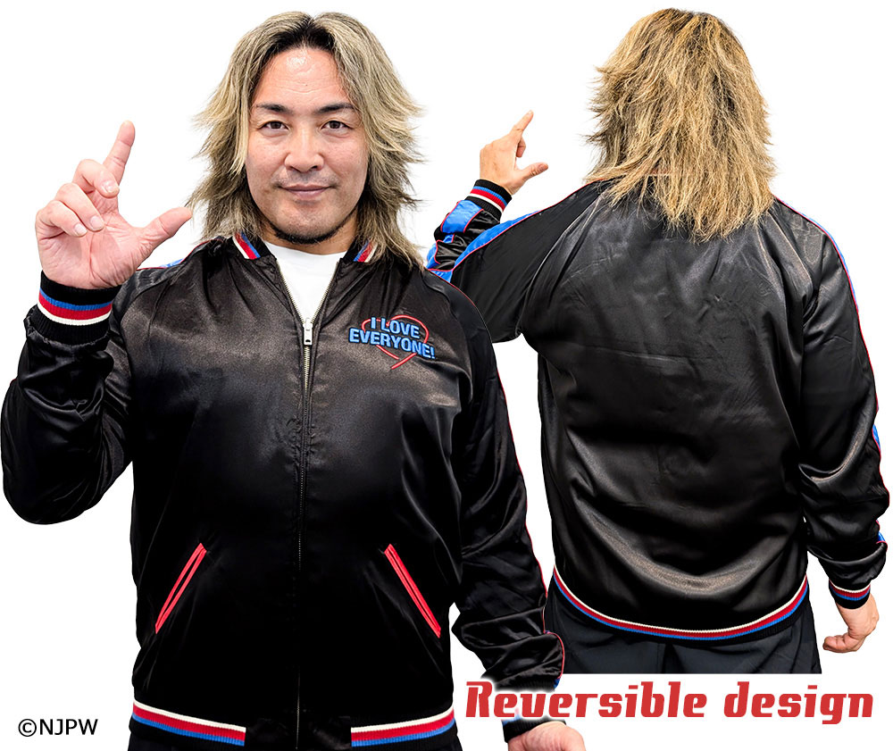新日本プロレス スカジャン 棚橋弘至　リバーシブル Mサイズ 新日本プロレス スカジャン 棚橋弘至 2025-26モデル M