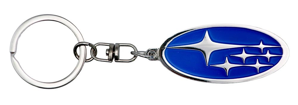 SUBARU ブランドロゴメタルキーホルダー
