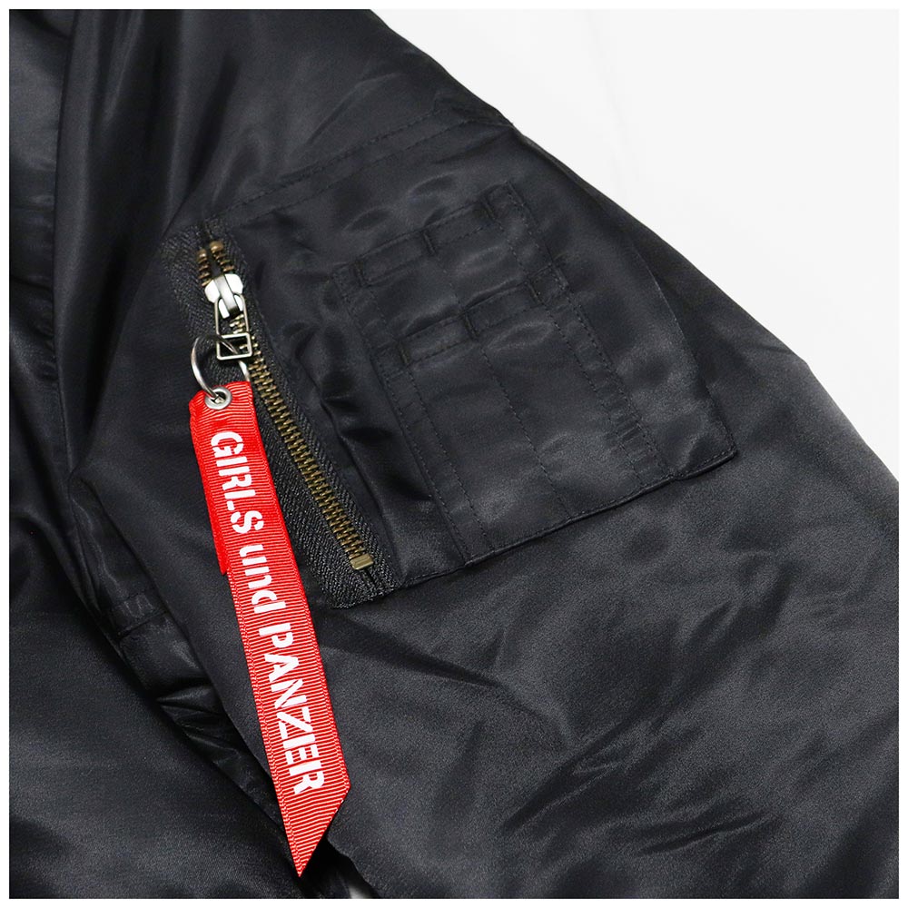 ガールズ＆パンツァー　MA-1　大洗女子学園モデル　L