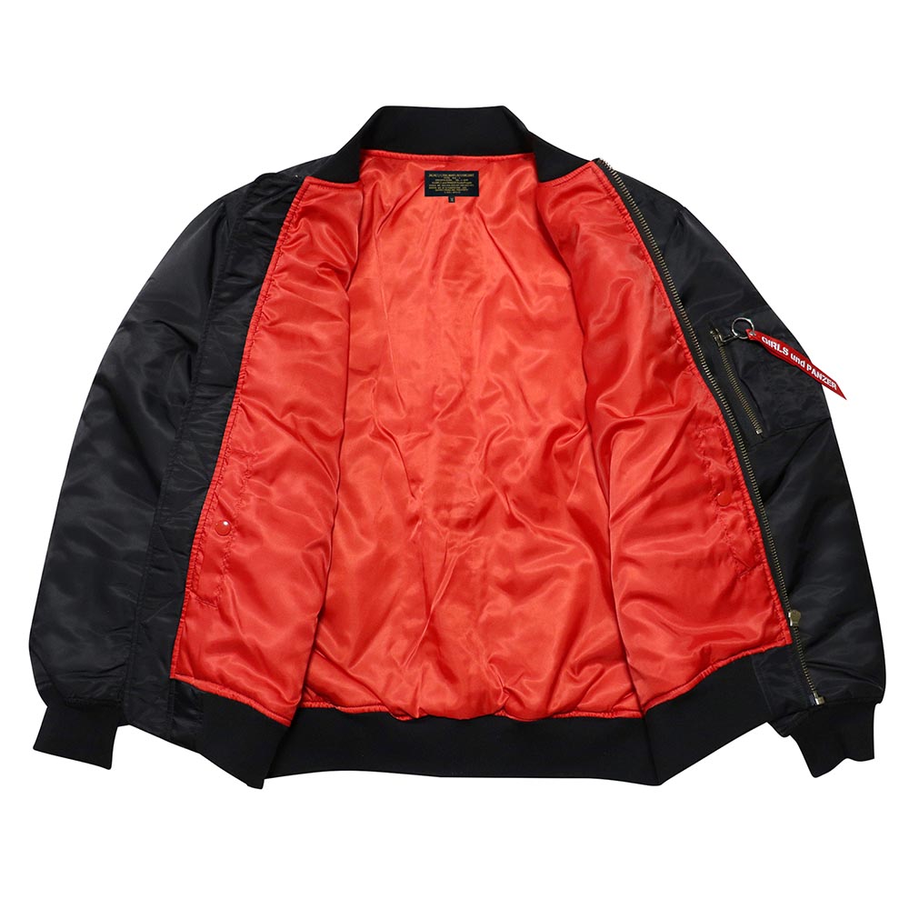 ガールズ＆パンツァー　MA-1　黒森峰女学園モデル　XL