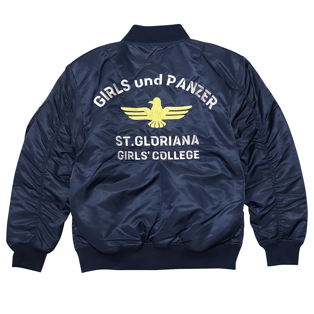 ガールズ＆パンツァー　MA-1　聖グロリアーナ女学院モデル　XL