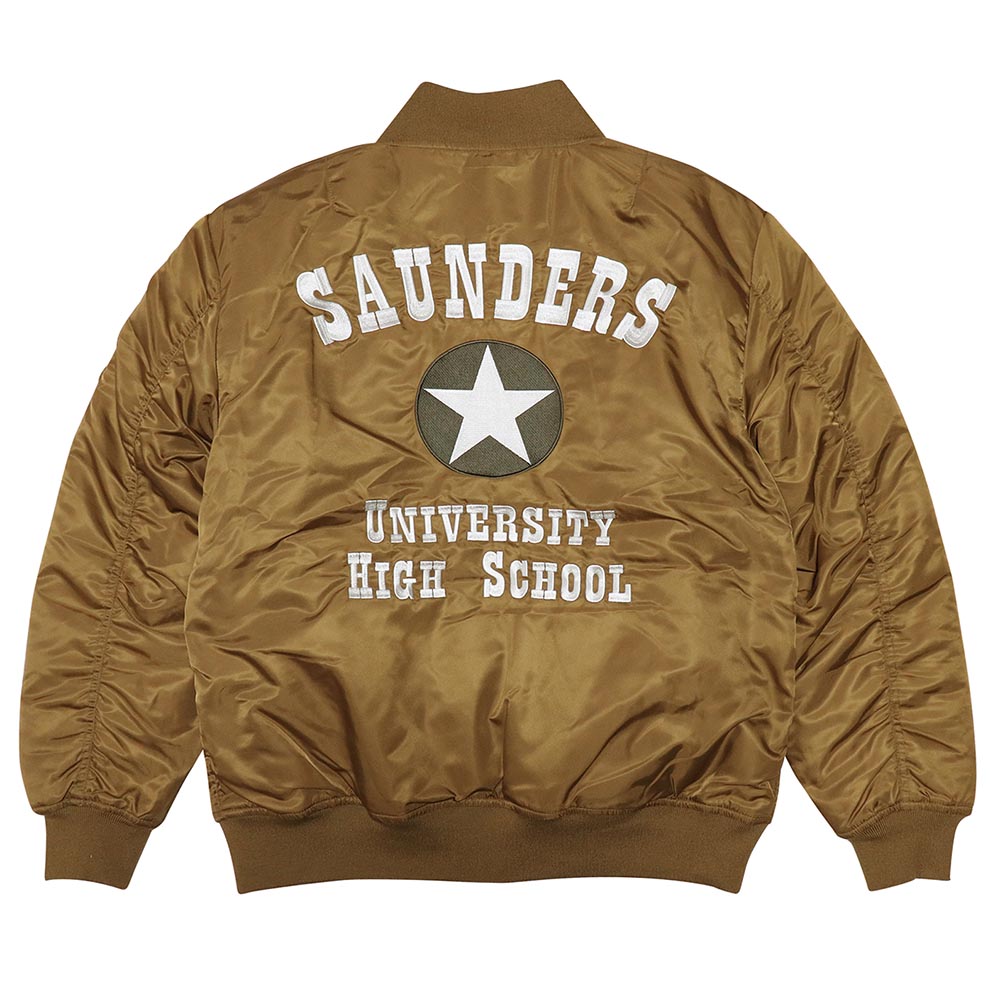 ガールズ＆パンツァー MA-1 サンダース大学付属高校モデル XL