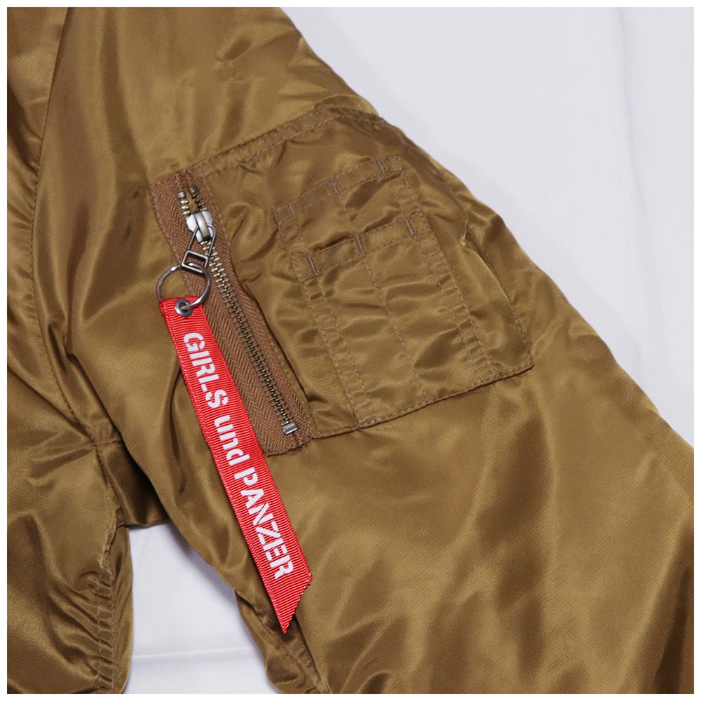 ガールズ＆パンツァー MA-1 サンダース大学付属高校モデル XL