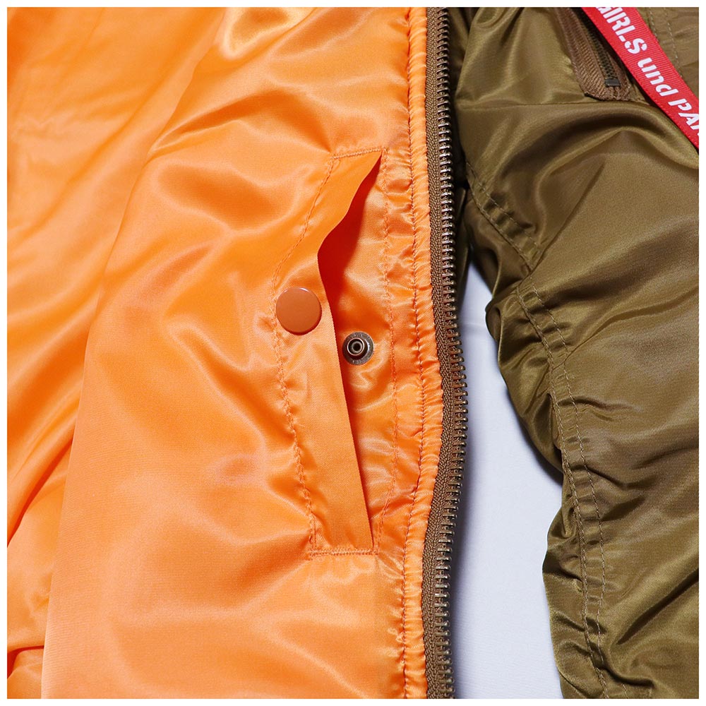 ガールズ＆パンツァー　MA-1　サンダース大学付属高校モデル　XL