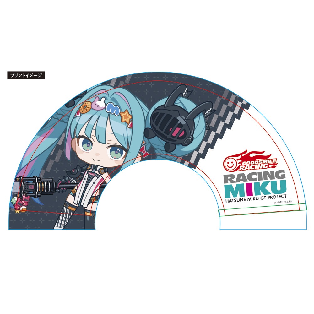 扇子　Racing Miku 2026 Chocopuni Ver. KV1
