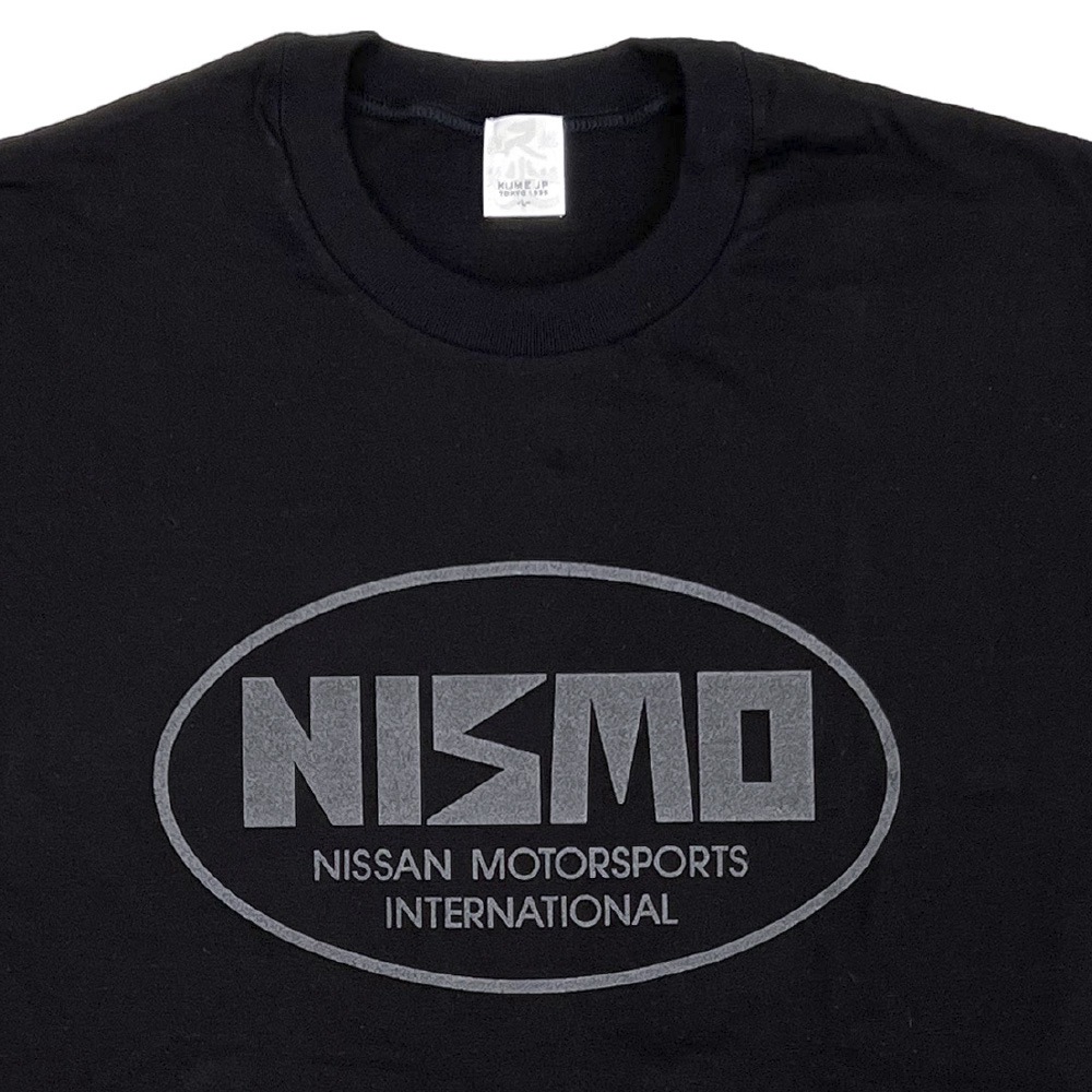 NISMO (1984)ブラックステルスロゴTシャツ　L