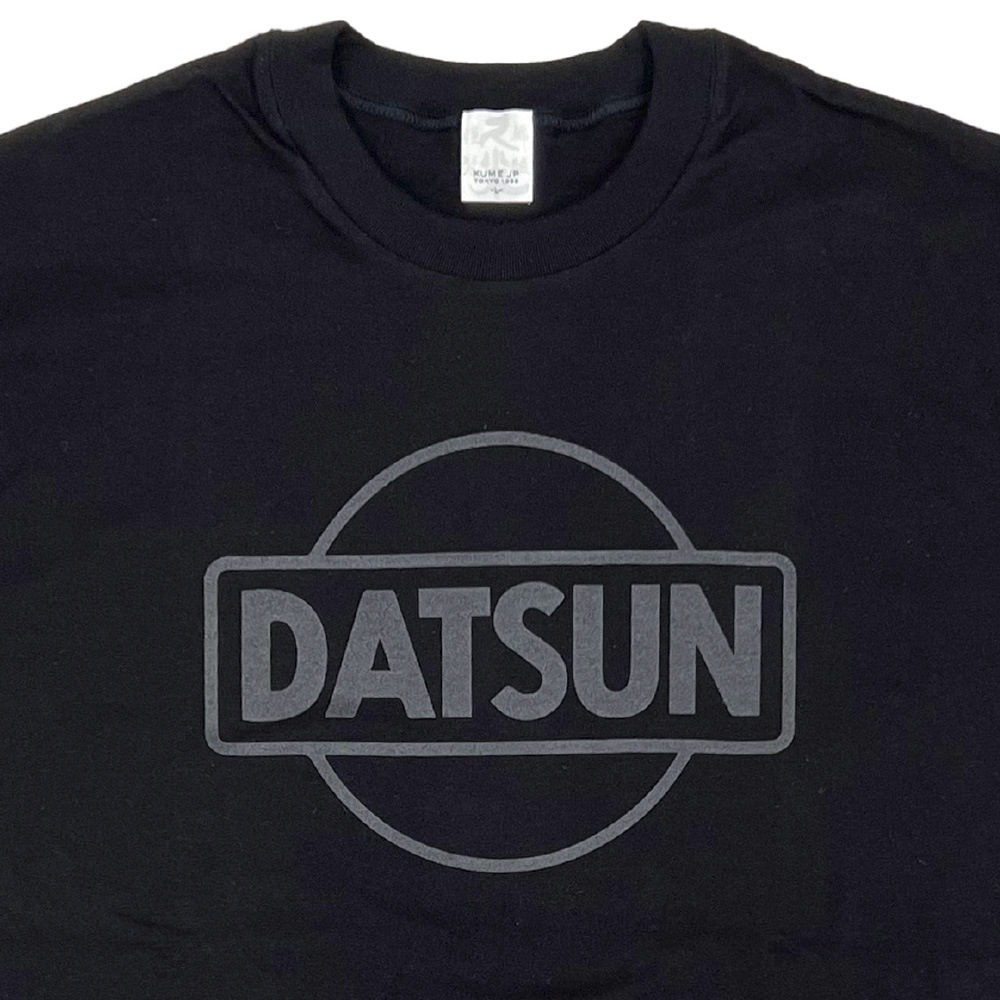 DATSUN(1933)ブラックステルスロゴTシャツ　L