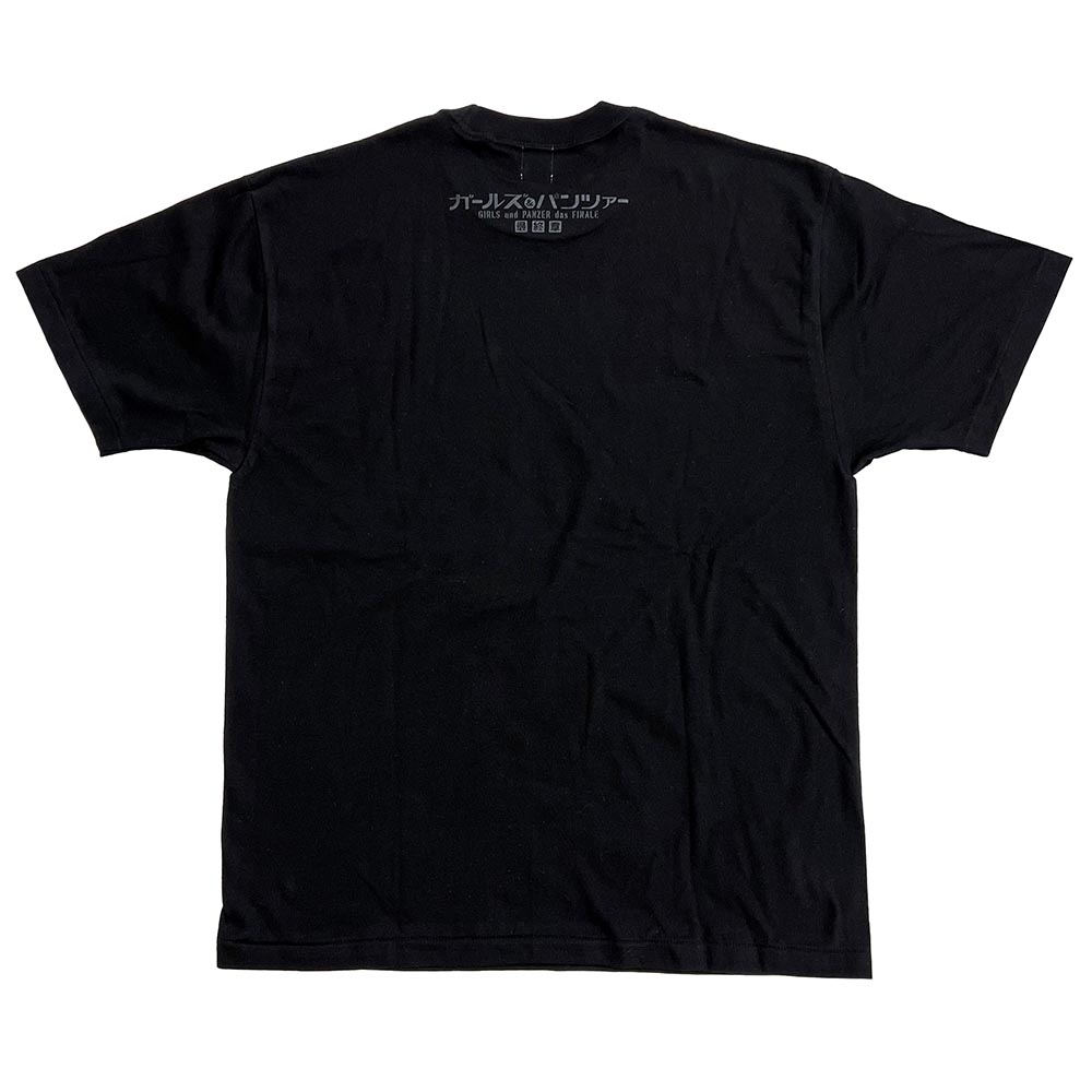 ガールズ＆パンツァー 最終章 Tシャツ 校章ステルスロゴ 継続高校 XXL