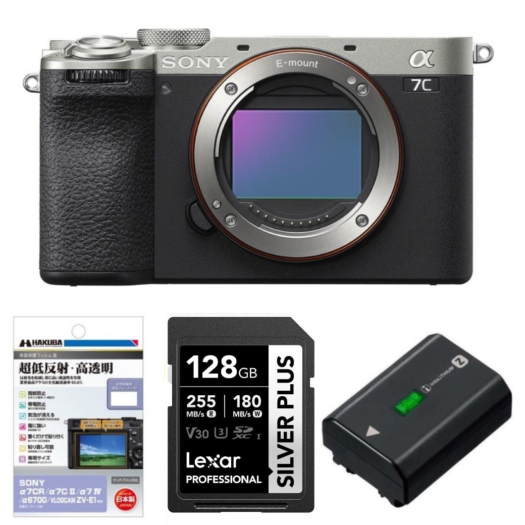 SONY α7C II ズームレンズキット シルバー ILCE-7CM2L S | デジタル