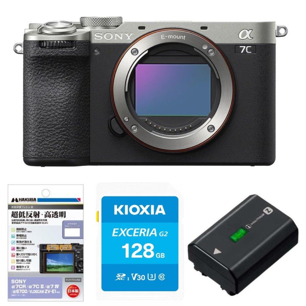 SONY α7C II ズームレンズキット シルバー ILCE-7CM2L S | デジタル