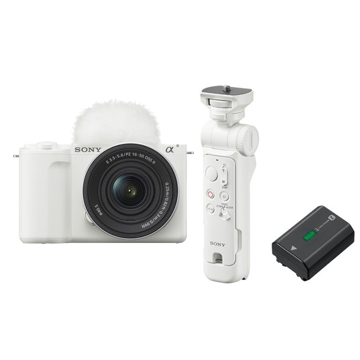 極美品 SONY VLOGCAM ZV-E10II ダブルズームレンズキット 白 VLOGCAM [新品]SONY ソニー ZV-E10 II ダブルズームレンズキット