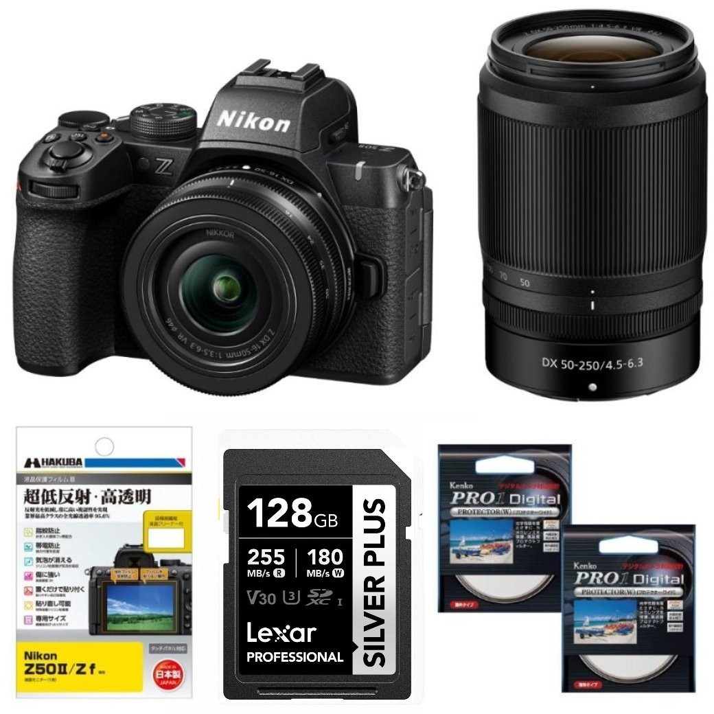 Nikon Z50II ダブルズームキット 今なら純正予備バッテリー1個