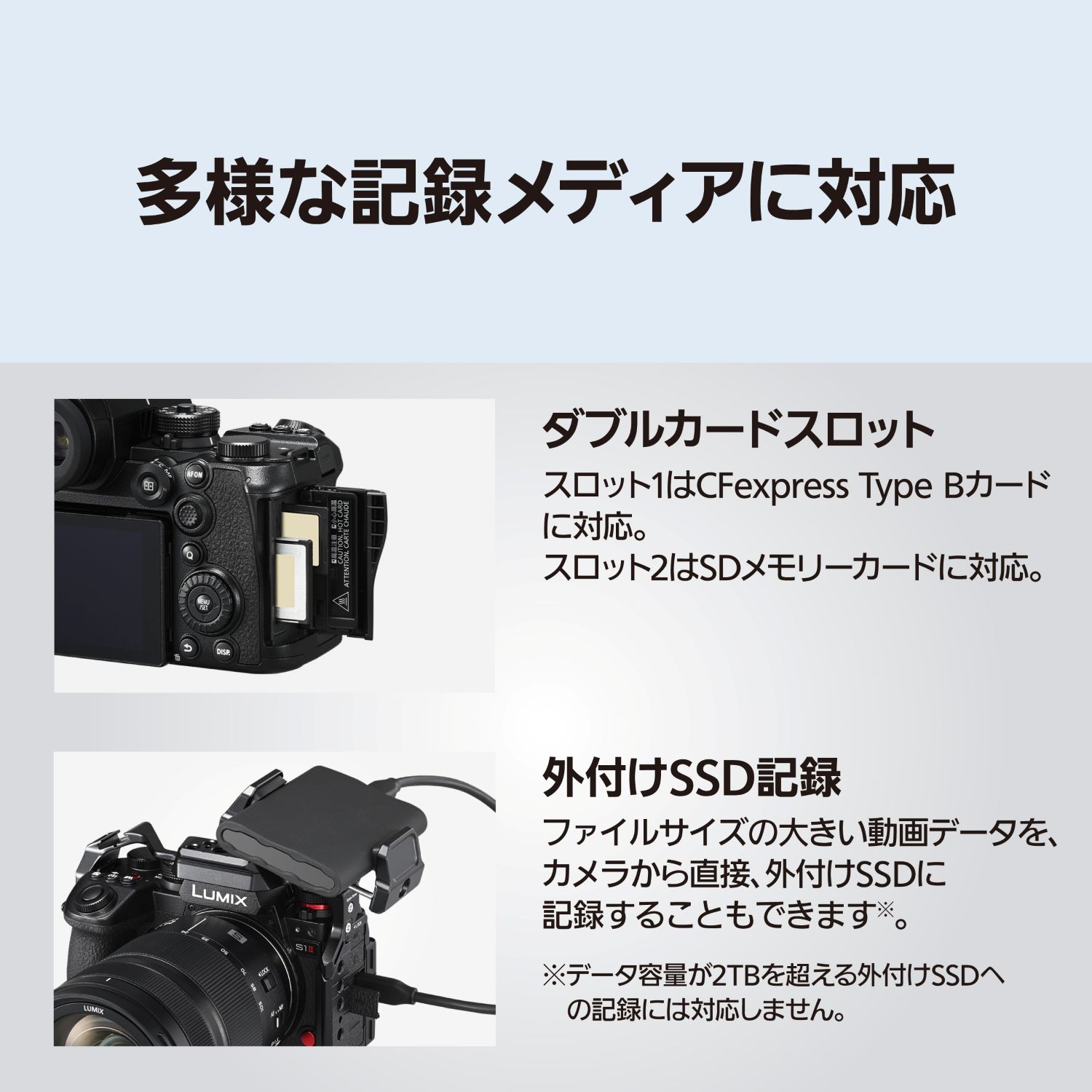 Panasonic LUMIX S1IIE 標準ズームレンズキット (DC-S1M2ESM