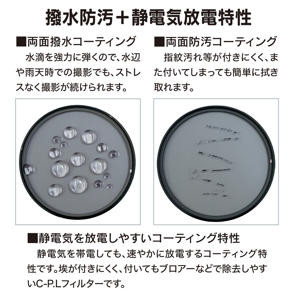 のんページ マルミ 95mm PRIME PLASMA SPUTTERING C-P.L | 用品 | | カメラ