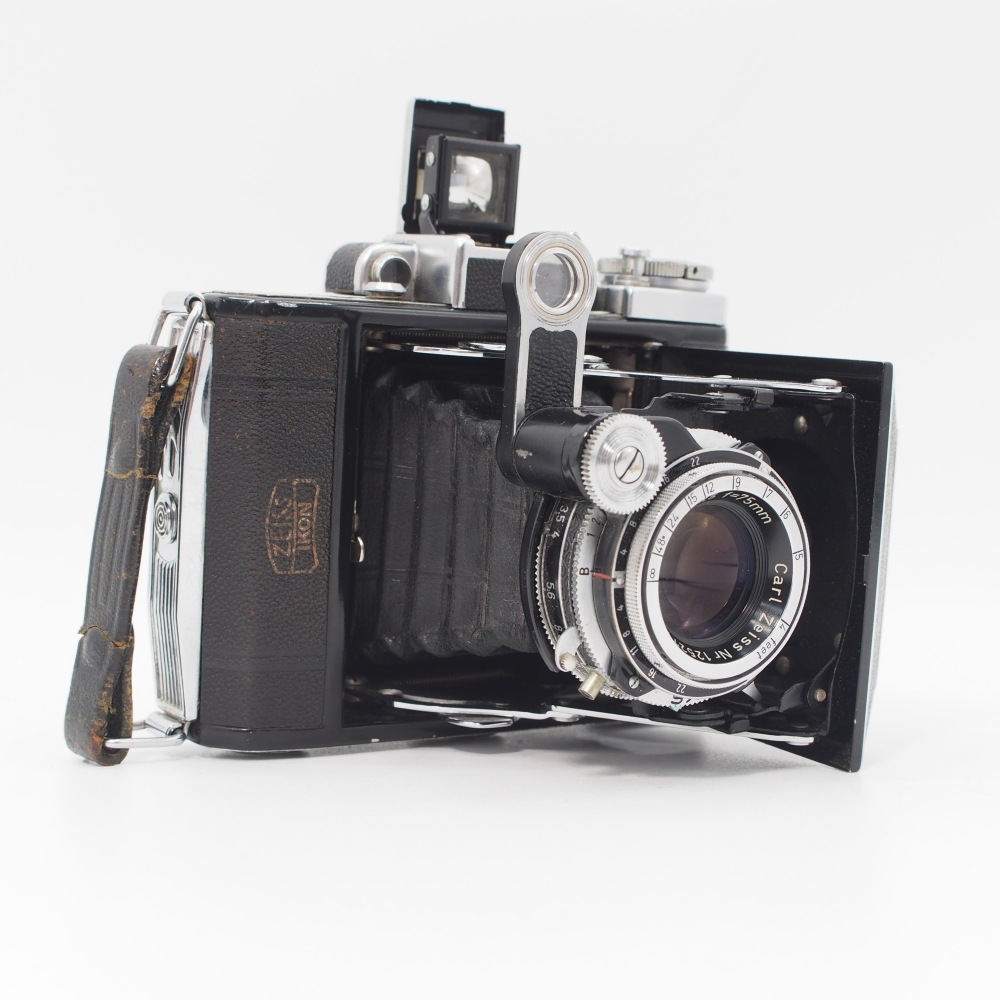 ﾂｧｲｽｲｺﾝ スーパセミイコンタⅤ カールツアイス テッサー 75mm F3