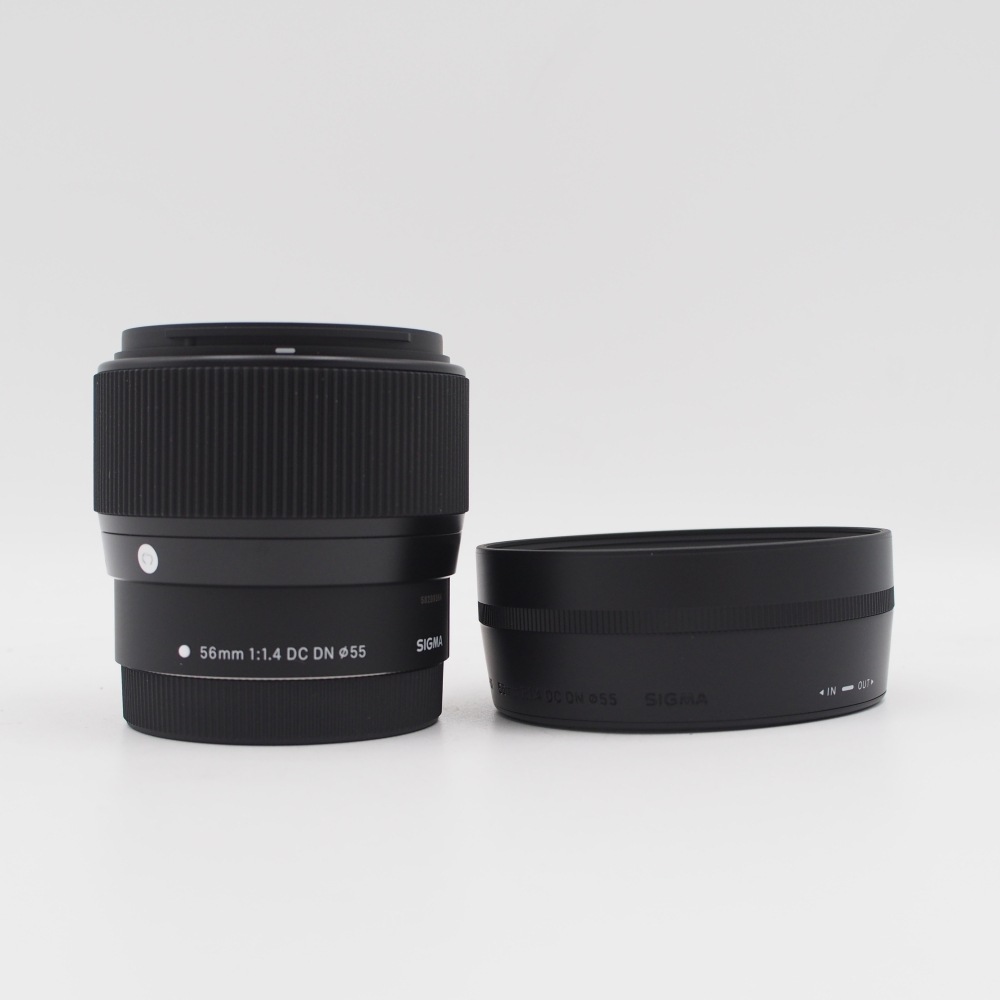 シグマ 56mm F1.4 DC DN (キヤノンEF-M）【中古管理番号：S0311