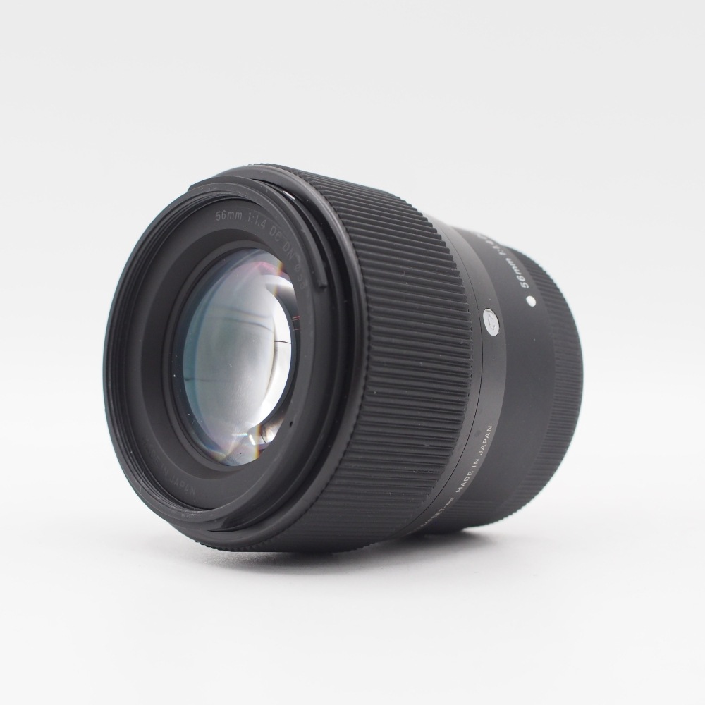 シグマ 56mm F1.4 DC DN (キヤノンEF-M）【中古管理番号：S0310