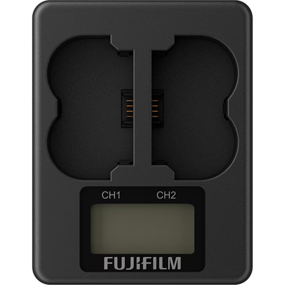 【美品】Fujifilm デュアルバッテリーチャージャー + NP-W235×2 FUJIFILM フジフイルム デュアルバッテリーチャージャー BC-W235（NP