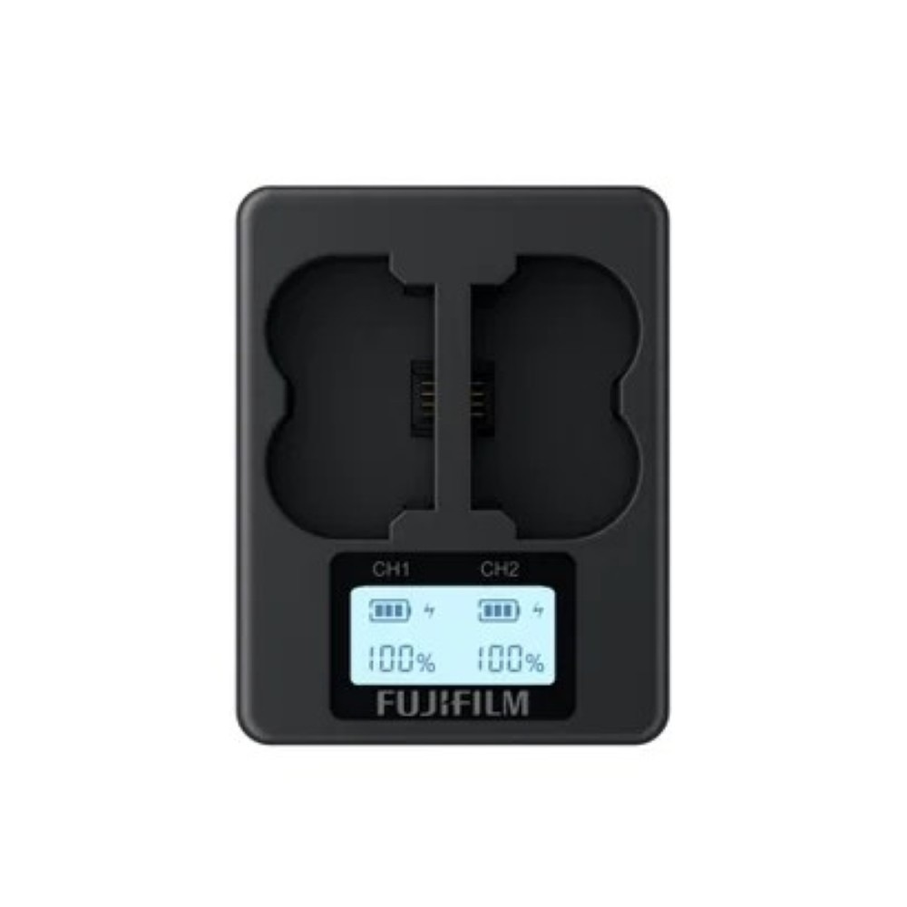 FUJIFILM フジフイルム デュアルバッテリーチャージャー BC-W235（NP