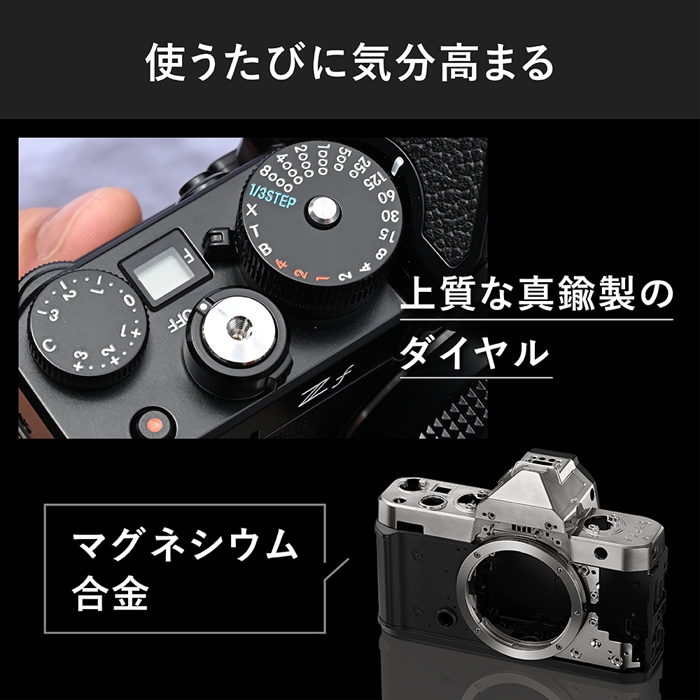 グリップセット】Nikon Zf ボディ シルバー | デジタル一眼,ニコン