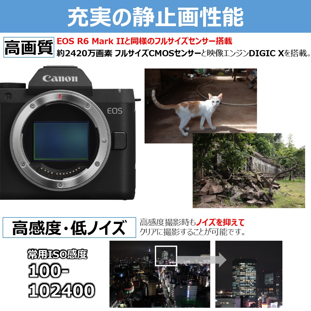 予約商品】Canon EOS R8 Mark II・RF24-105 IS STM レンズキット【2026