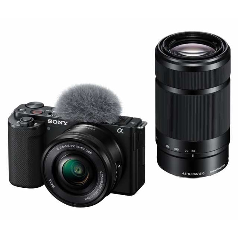 GP-VPT2BTグリップセット】SONY VLOGCAM ZV-E10Y B ダブルズーム