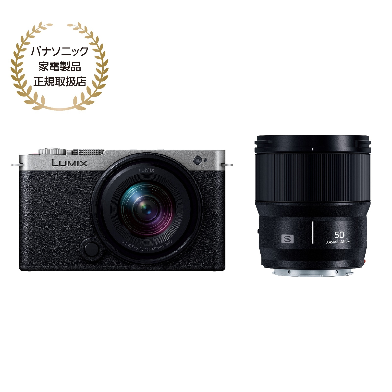 Panasonic LUMIX S9 ダブルレンズキット ダークシルバー(DC-S9W