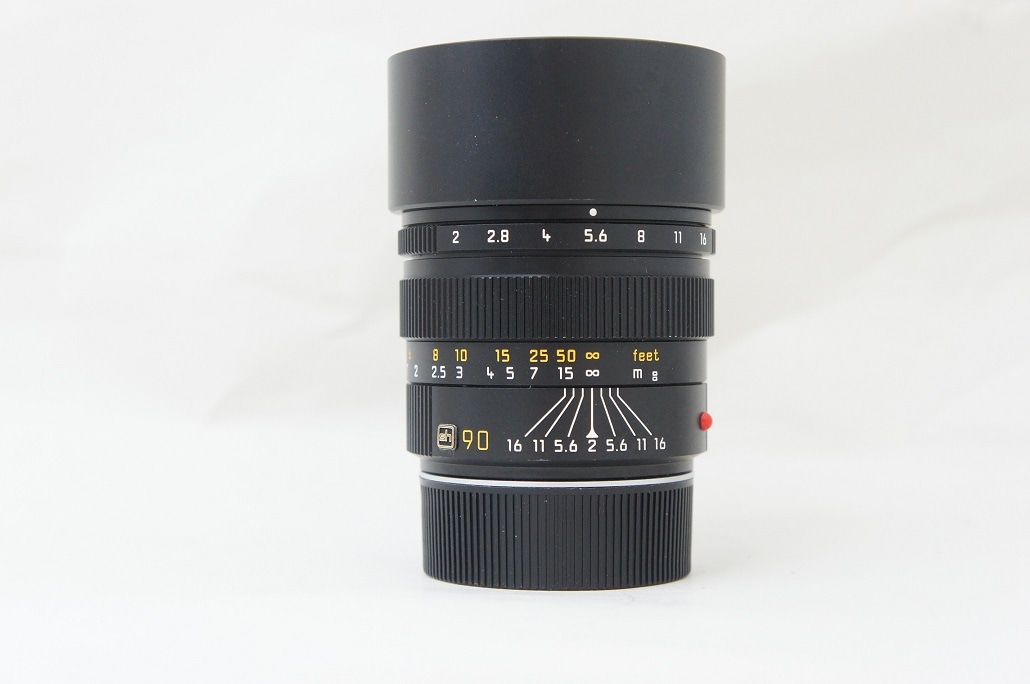 Leica ズミクロン M 90mm F2 Ver.4 ブラック E55 ライカ アポ・ズミクロンM f2/90mm ASPH. ブラック / ライカ