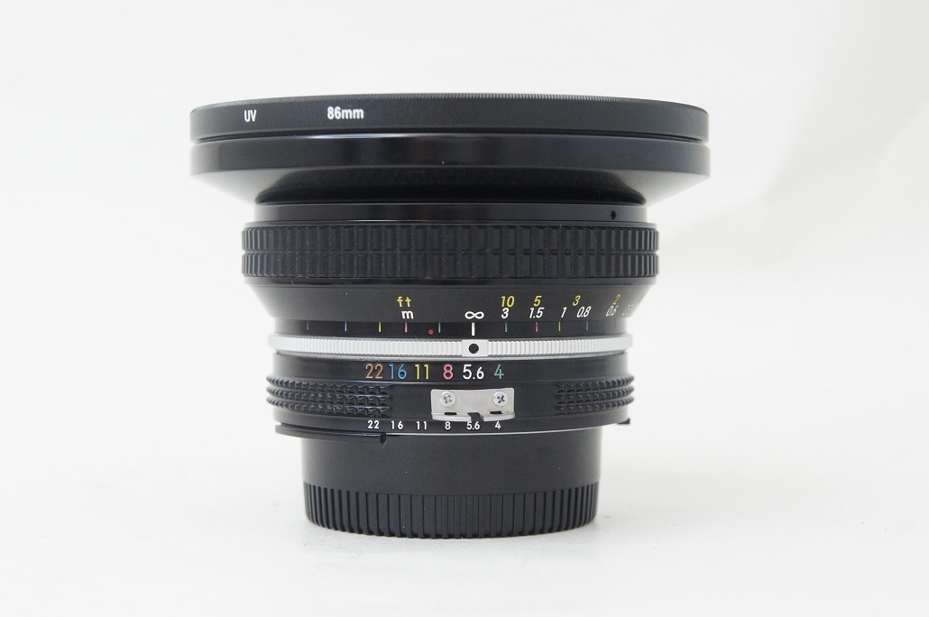 数々の賞を受賞 ニコン F4(Ai改造品）【中古管理番号：C1119 18mm Newニッコール レンズ(単焦点)