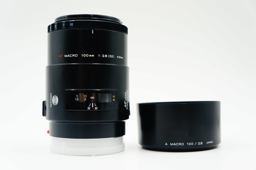公式の店舗 ミノルタ AF 100mm F2.8 マクロ （ 旧）【中古管理番号：B2435 レンズ(単焦点)