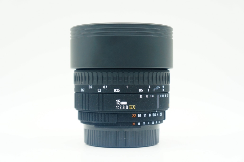 15mm F2.8 EX レンズ フード付き 15mm F2.8 EX レンズ フード付き 【公式通販】