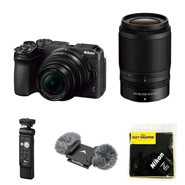 【国内発送】ピクチャー ディス 3D フィルム ロール キー フォブ グリップセット】Nikon Z30 ダブルズームキット | デジタル一眼