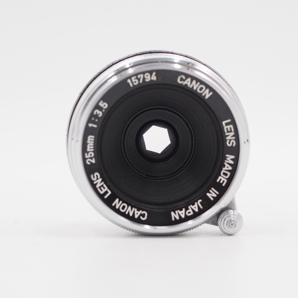 キヤノン 25mm F3.5 (ライカLマウント）【中古管理番号：S0212