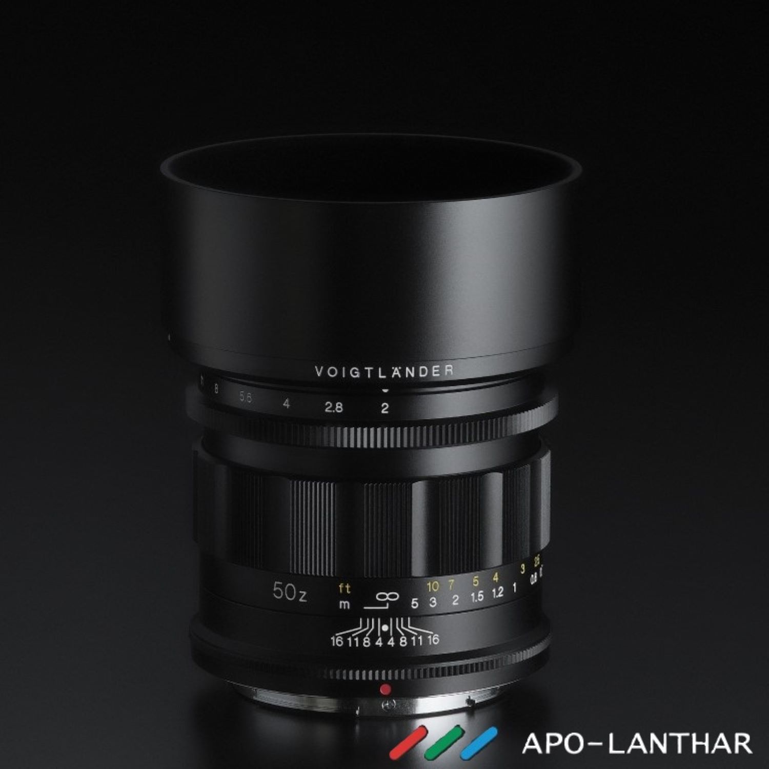 Voigtländer APO-LANTHAR 50mm F2 Zマウント II Voigtlander APO-LANTHAR 50mm F2 Aspherical II ニコンZマウント
