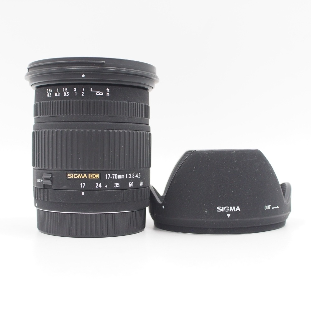 シグマ 17-70mm F2.8-4.5 DC マクロ （キヤノンEF-S）【中古管理番号