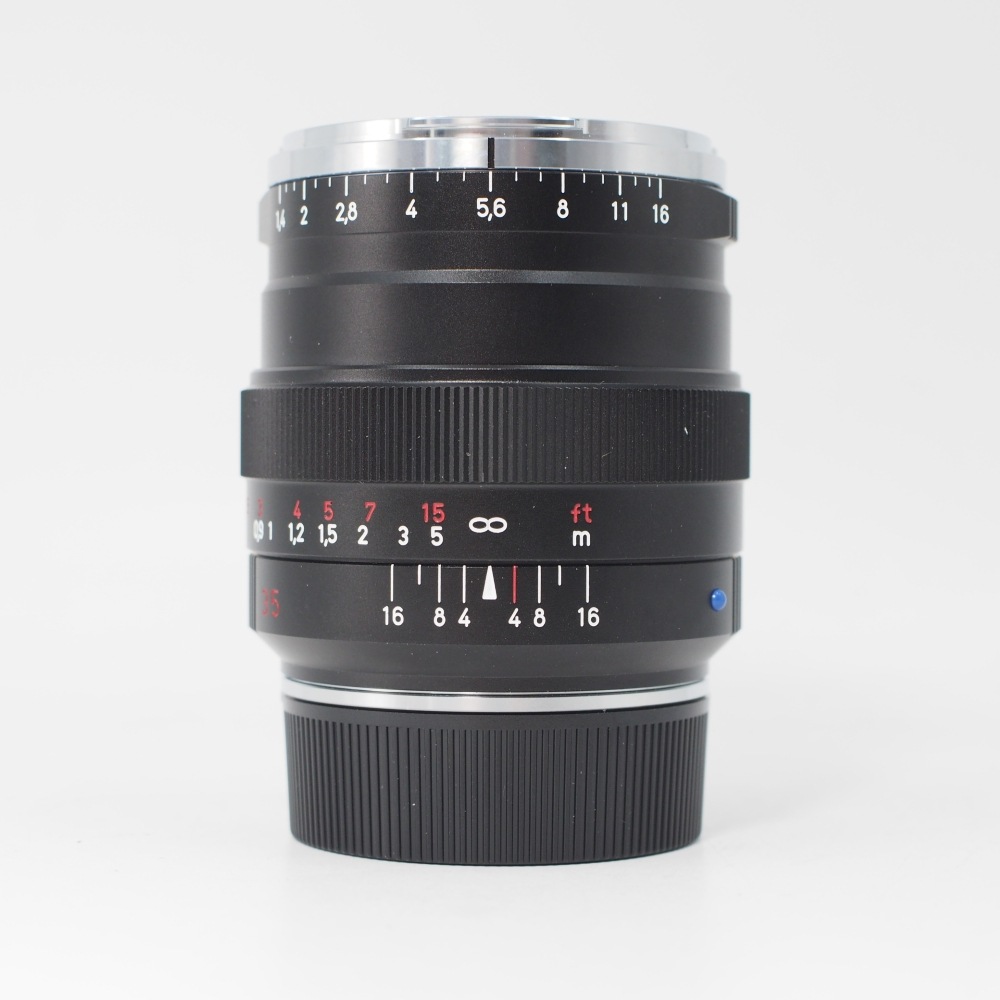 カールツアイス ﾃﾞｨｽﾀｺﾞﾝ 35mm F1.4 ZM ブラック【中古管理番号：S0484