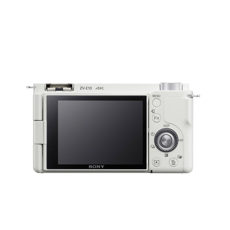 ソニー Sony VLOGCAM ZV-E10L ホワイト Sony ZV-E10 Mirrorless Camera with 16-50mm Lens (White