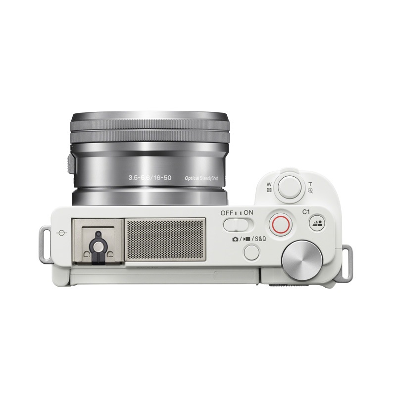 未使用  VLOGCAM ZV-E10L/W ホワイト SONY VLOGCAM ZV-E10L W パワーズームレンズキット ホワイト