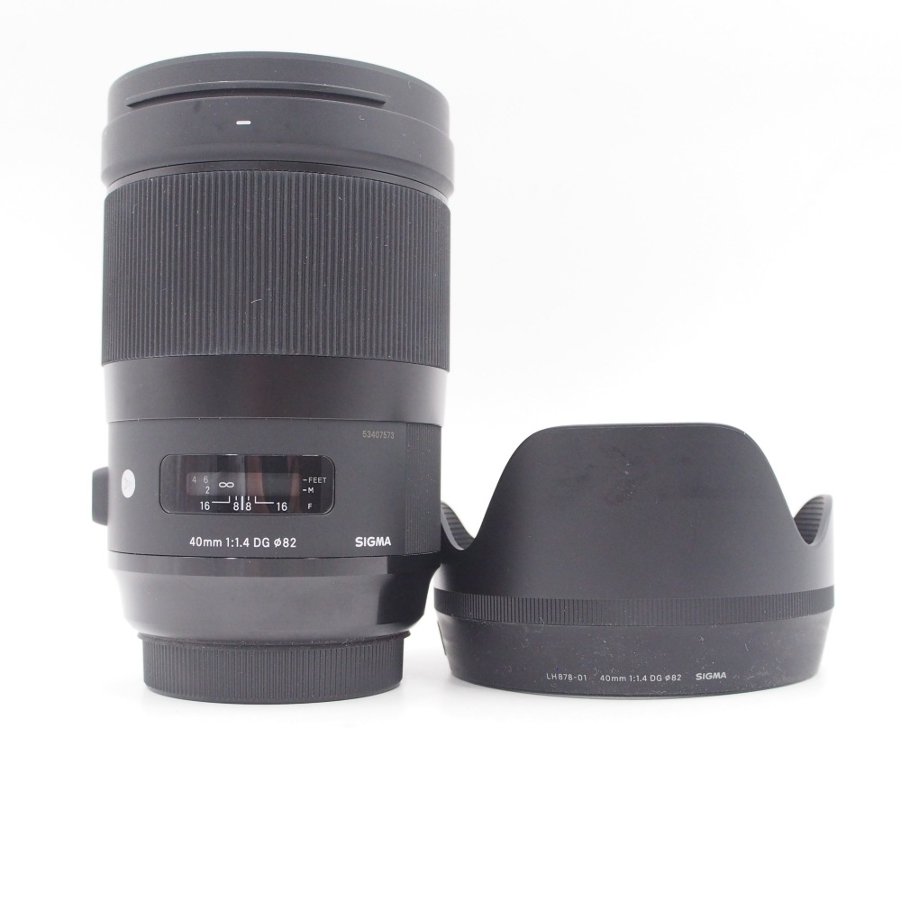 シグマ 40mm F1.4 DG HSM (キヤノン）【中古管理番号：S0274】 | 中古