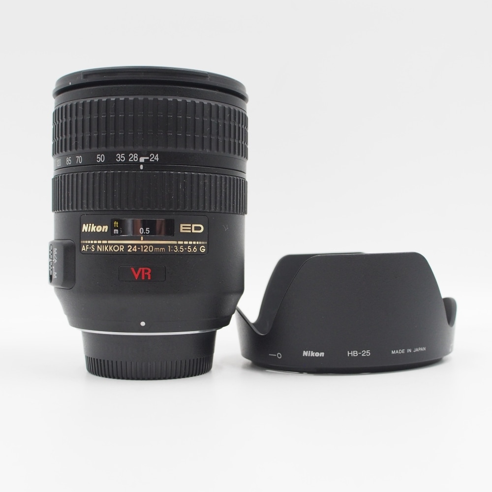 AF-S ニコン NIKKOR ED ニッコール Nikon 中古 DX VR 24-120mm カメラ