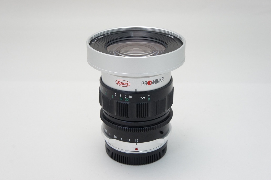 コーワ プロミナー 12mm F1.8 MFT シルバー マイクロフォー