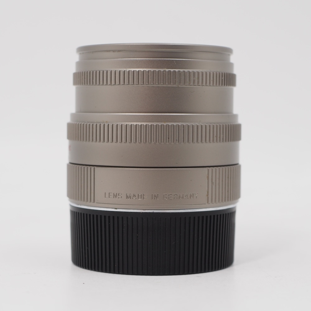 ライカ ｽﾞﾐｸﾛﾝ M 50mm F2 チタンカラー【中古管理番号：SW0341