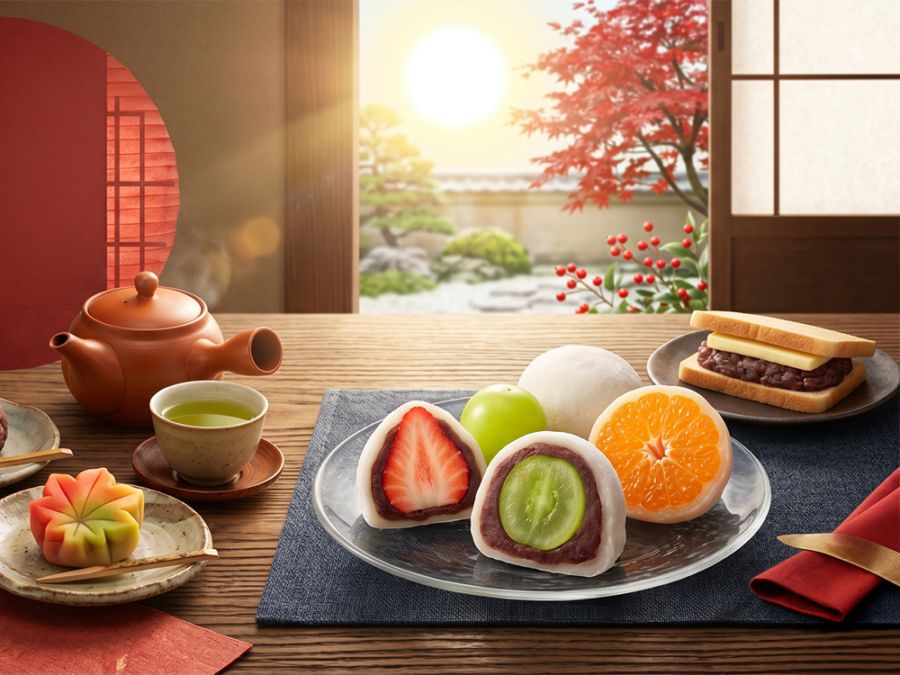 小豆と菓子