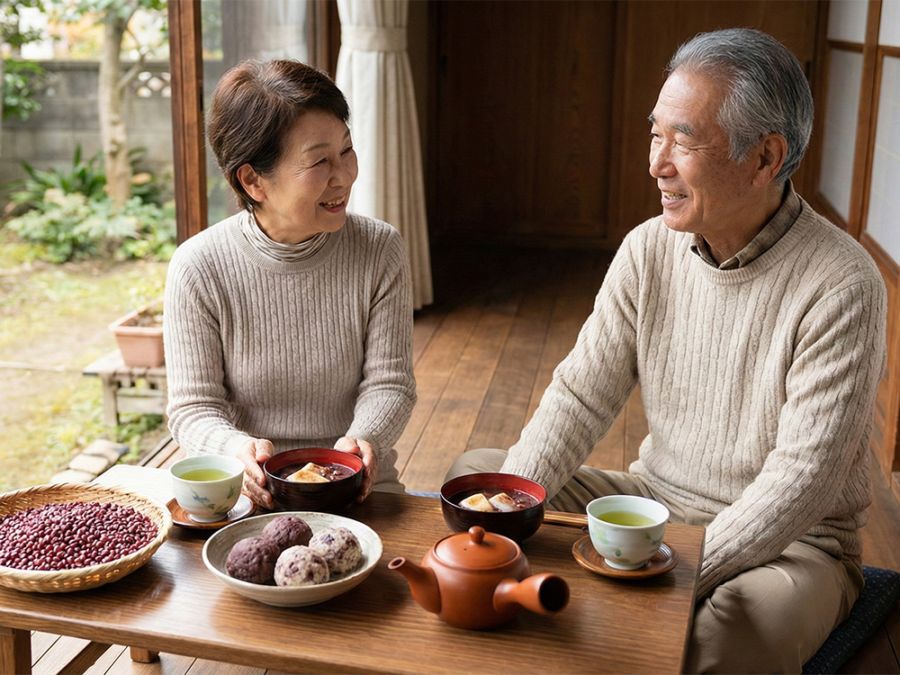 小豆が生活習慣病を予防します