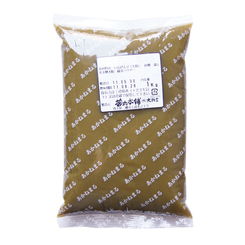 抹茶あん(1kg×6P)のパッケージ写真