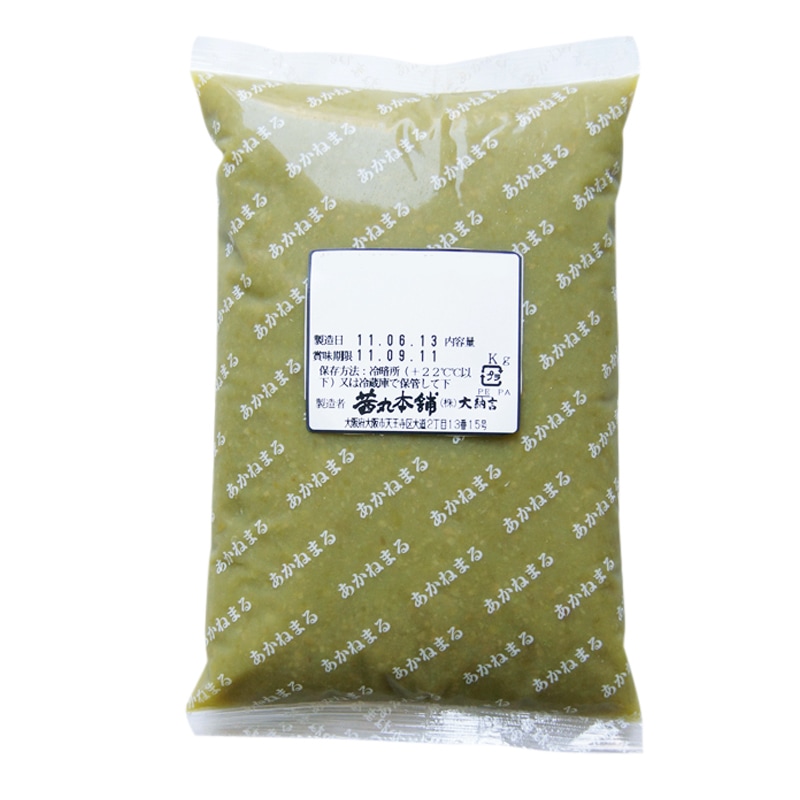 涼味ずんだあん(1kg×6P)のパッケージ写真