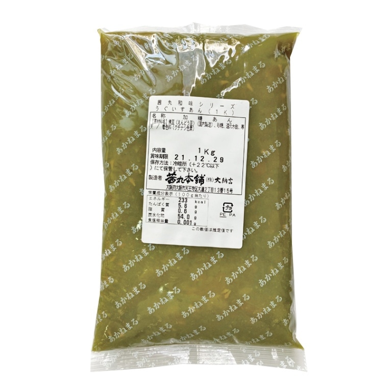 うぐいすあん(1kg×6P)のパッケージ写真